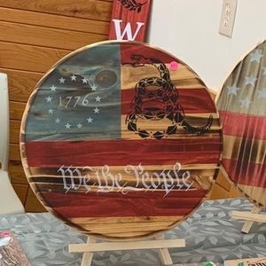 Hand crafted wood sign $80